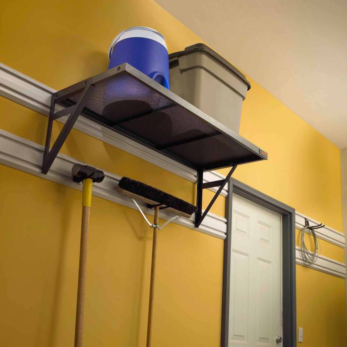 garagewallsystemandshelfdowningtown Garage Sense