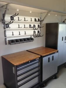 Garage organization gallery image shows storage solutions for garages by Garage Sense