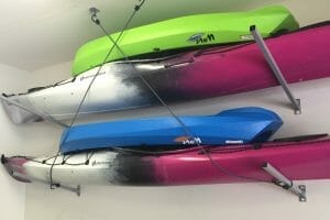 Kayak storage by Garage Sense